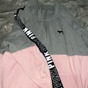 Pink Half Zip